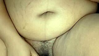 i'm watchin my ebony stepmother masturbatin her big clit n pussy lips she's so wet n tight