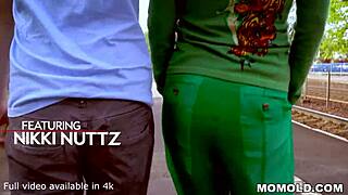 Nadya Basinger, the horny milf, passionately fucks the young guy she babysat