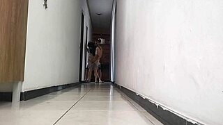 While my husband showered, I FUCKED his friend in risky sex, feeling the thrill.