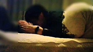 Wife seduces in red lingerie for intense sex