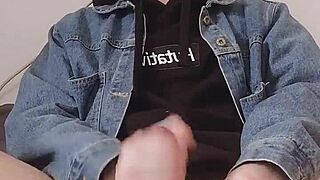 Slave's Detailed Masturbation Session Involving Asshole Play