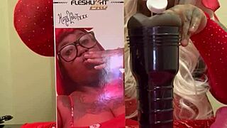 In this bold scene, she is spreading this pussy all the way in 2025.