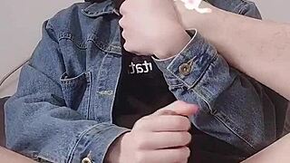 Slave's Detailed Masturbation Session Involving Asshole Play