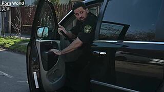 Police Officer May Thai Enjoys Double Penetration At Station.