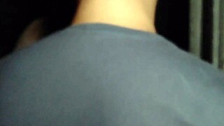 Skinny wife Priscila Diabinha humiliates cuckold husband with blowjob and outdoor gloryhole fucking