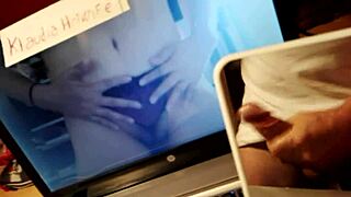 Hot tribute to klaudia's pussy