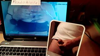 Hot tribute to klaudia's pussy