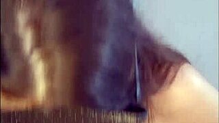 beauty girl gives a blowjob