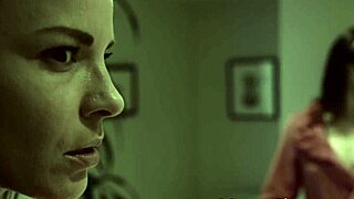 Amazing stepmom dominates cute teen with strapon in full movie