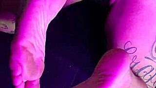 fetish brazilian tattooed woman shows off her huge ass and natural tits