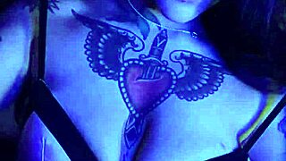 fetish brazilian tattooed woman shows off her huge ass and natural tits