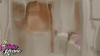 i watch my neighbur in the shower