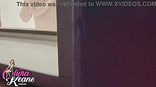 i watch my neighbur in the shower