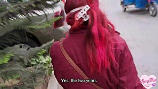 Fake influencer challenges sexy stranger, ass wrecked in cheap hotel.