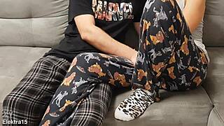 Big booty stepsister makes me cum everywhere.