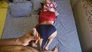 sister-in-law's husband absent so i arrive for taboo fucking in dorm with creampie