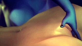 Huntress takes virgin's ass as an apology! Intense!