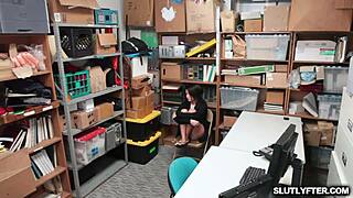 Isabella rice bends over her ass for doggystyle fucking from behind