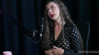 Compilados da Jujube Del�cia no Bora Cast com Bruna Carlos - Parte 2 Watch on Sheer Red