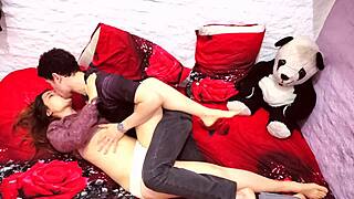 One More Evening with Boyfriend's Big Cock Action