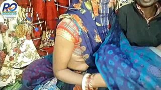 Episode 1 desi rashi aunty first hindi audio claire vaise lifts saree starts touching