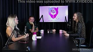 Compilados da Jujube Del�cia no Bora Cast com Bruna Carlos - Parte 2 Watch on Sheer Red