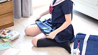 japanese girl seduced by hardcore bondage fuck