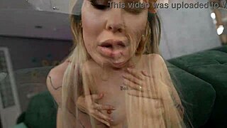 Dirty Slut Drinks Piss, Eats Ass, Takes Huge Dick