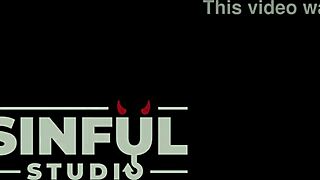 hot blonde mila pie moans as robien gun pounds her ass deep in ss014