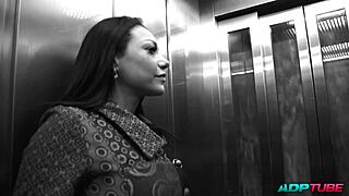 lesbian fist fucking with double dildo penetration leaves them wet