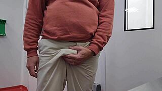 back at the hospital, waiting for that hot nurse to return, i dropped my pants and started jerking off.