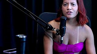 Does the redhead show her ass after husband suggests swinging?