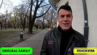 Felicia Vinas GETS CREAMY CAKE in bedroom.