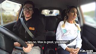 Busty Milf Fucks In Car!