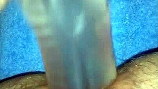 Wife Hayley Explores Big Dildo Pt1