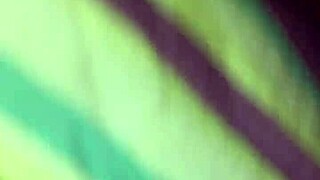 She strokes black cock spit