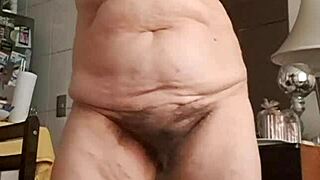 wife does pelvic movements in yoga session