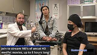 Dr. Tampa's Bold Remote Interrogation: Jasmine Rose's Intense Nurse Session with Toys