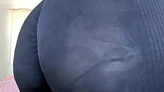 Milf Sheer Leggings Close-Up