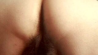 wife does pelvic movements in yoga session