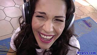 seductive teen gets pov banged by old man