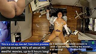 Dr. Tampa's Bold Remote Interrogation: Jasmine Rose's Intense Nurse Session with Toys