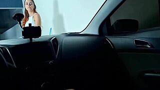 i riskily masturbate watching college students in parking lot