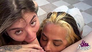 Teens Want Cum On Their Feet