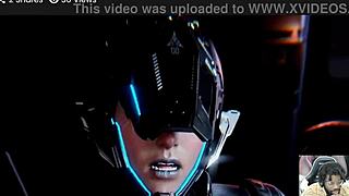 Mr FANTASTIC FUCKS invisible woman's BALD ASS PUSSY in SHAREN POV, big breast squirrel girl gets CREAMPIED