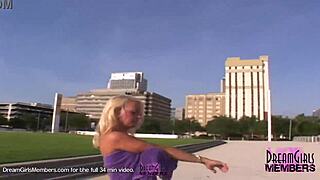 Gorgeous Blonde's Exciting Public Adventure In Florida