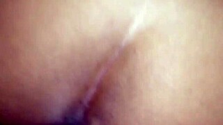 Amateur Latina Bent Over in Rough Doggystyle Slow Motion Fucking