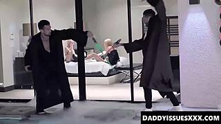 Chloe Temple's Sword Fight Turns Intense