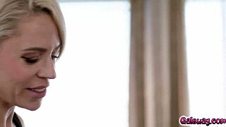 'strap on sex with my lady boss Helena Locke' Avery Black