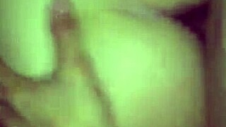 big ass teen gets bent over in the garage